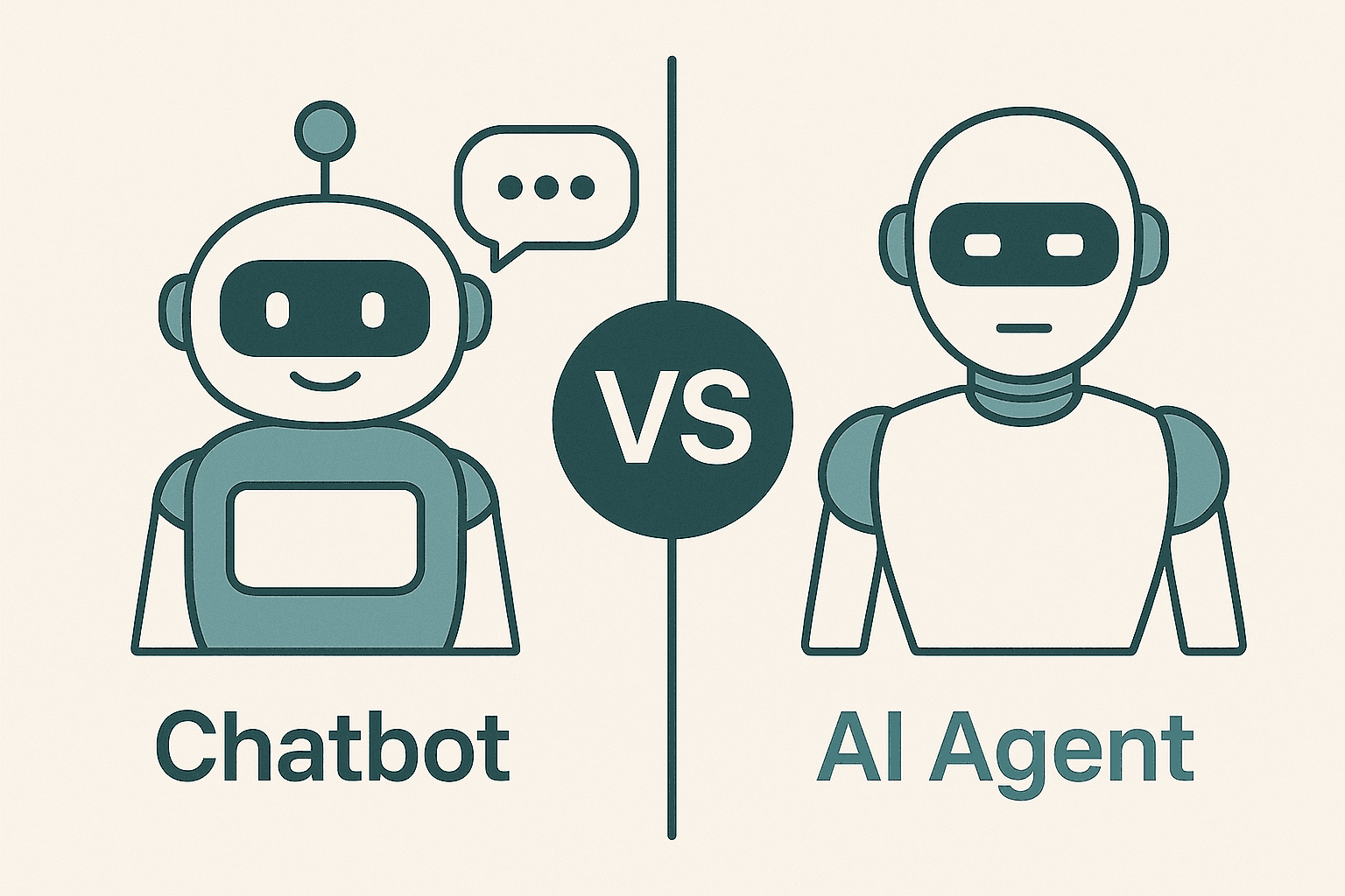 AI Agent 與傳統 Chatbot 有什麼不同?一次搞懂智能代理人的核心進化